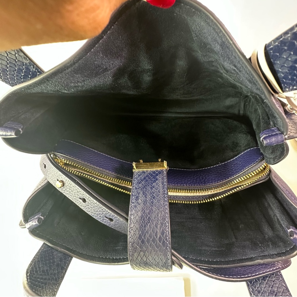 **SOLD ON ANOTHER PLATFORM**NEW RADLEY LONDON ICON TOP HANDLE SHOULDER BAG BLUE - Picture 13 of 15